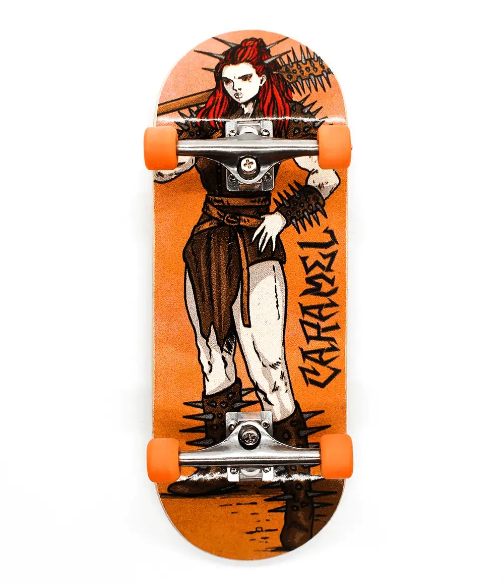 Street X Caramel Warrior Woman Complete Fingerboard 34Mm 1