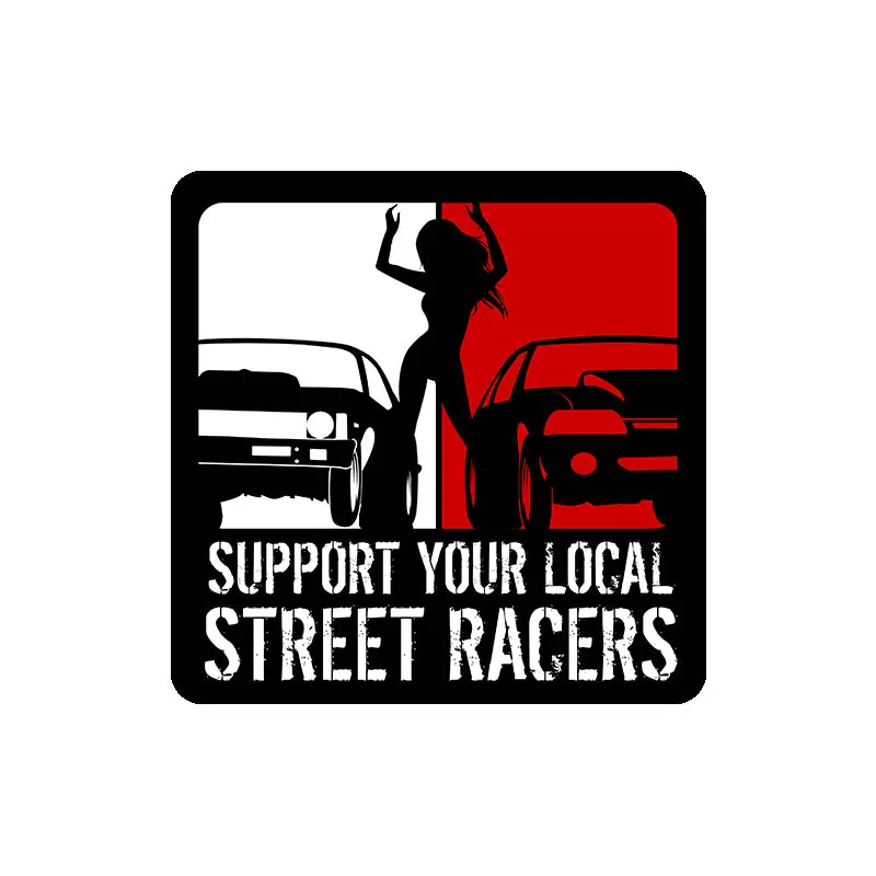 Original Support Street Racers Decal 1