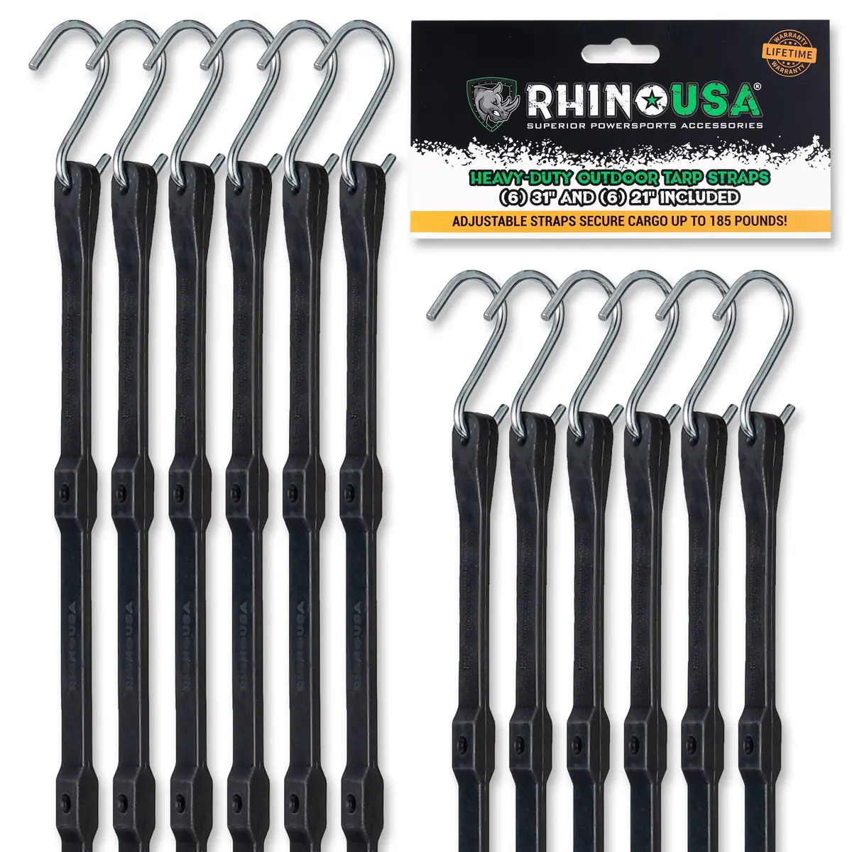 Heavy-Duty Tarp Straps 1