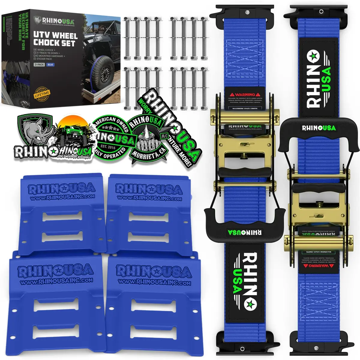 Utv Wheel Chock Tie-Down Kit 5