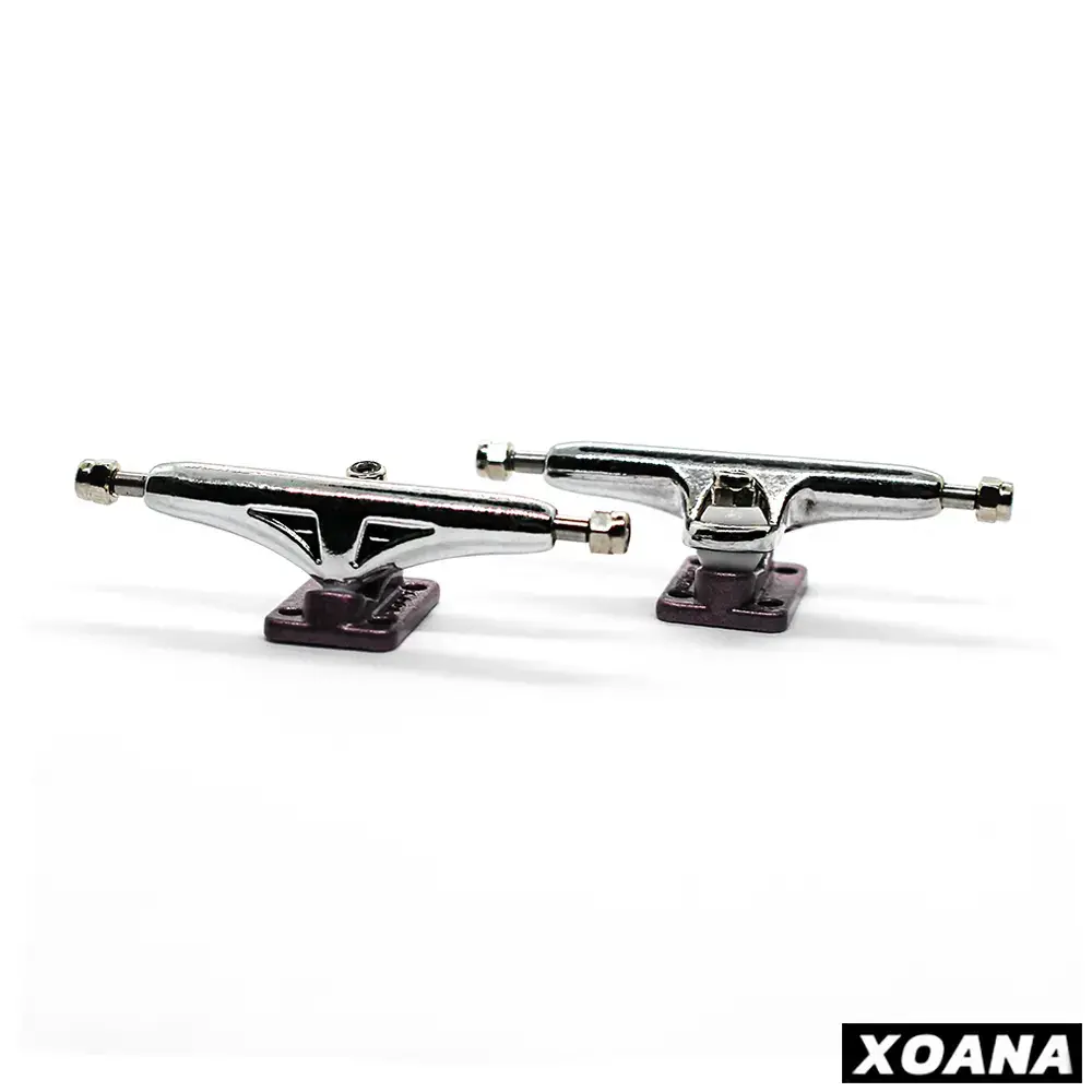 Xoana Silver-Purple Fingerboard Trucks 1
