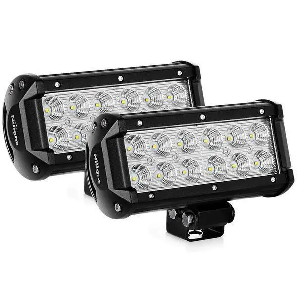 Two 6.5" Ultra Bright Led Fog Lights For Power Sports 1