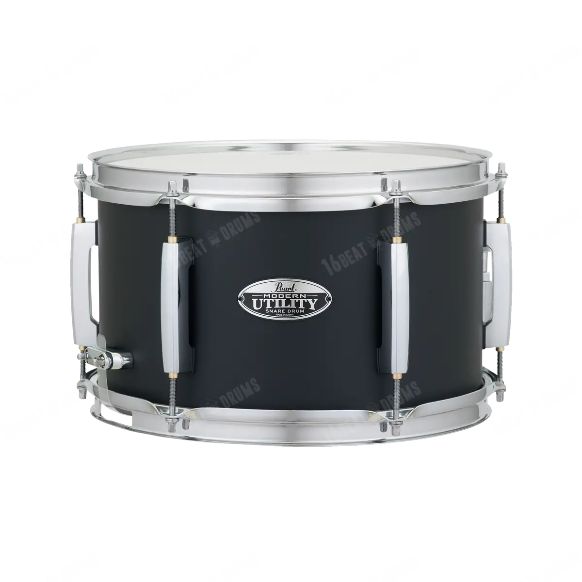 Pearl Modern Utility Maple Satin Black Snare Drum 12"X7" Mus1270m#227 1