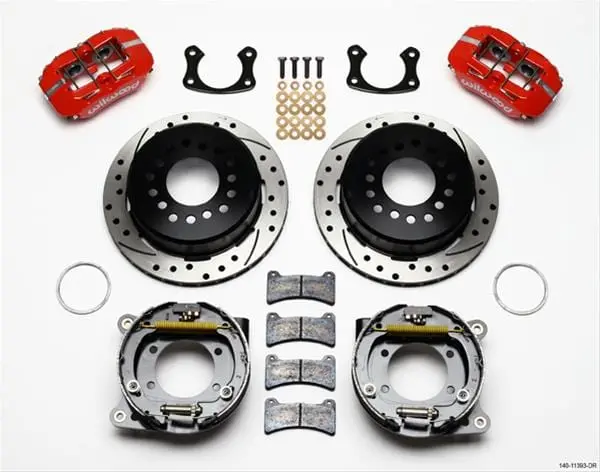 Wilwood Forged Dynapro Low-Profile Rear Parking Brake Kit – Dual Caliper Design, #140-11393-Dr 2