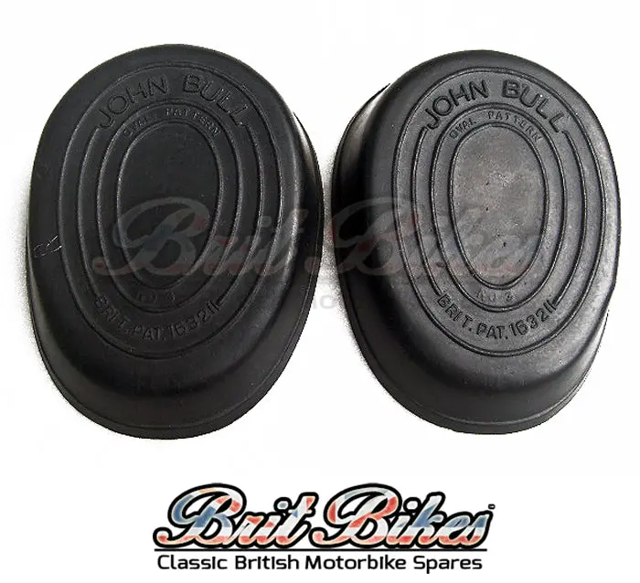John Bull No.3 Tank Knee Grips Pad Rudge, Brough Superior, Ajs, Matchless 1
