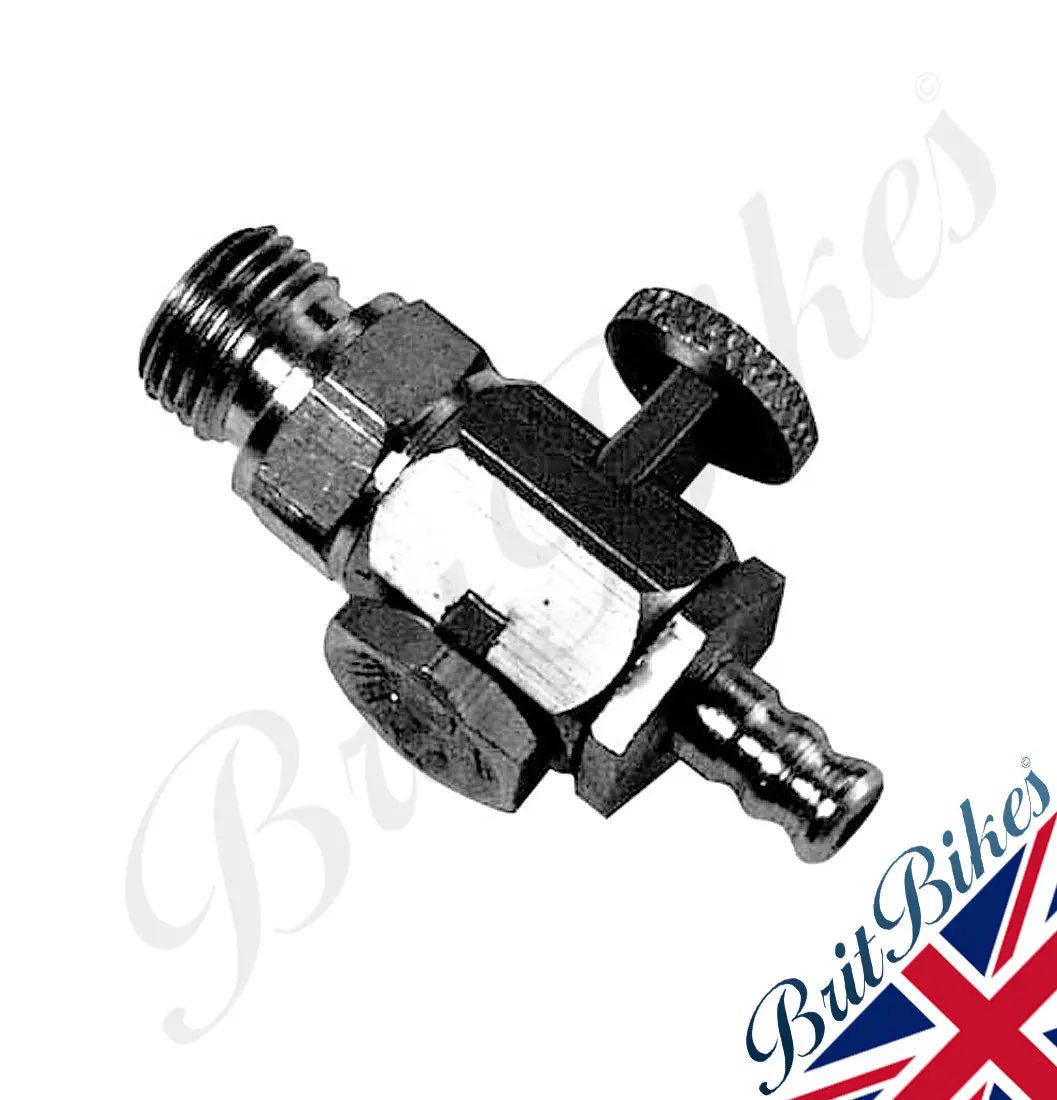 Push On, Pull Off Petrol Fuel Tank Tap 1/4'' X Ribbed Shank 1