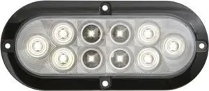 Bul78cbp Reverse Lamp 6" Oval W/Flange Led 1