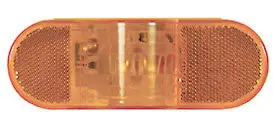 St75abp Turn Light Amber 6" Oval Mid Turn 1