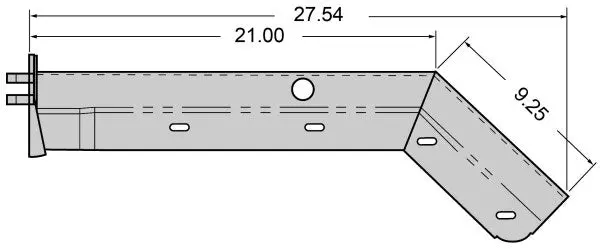 033-00864 Mudflap Bracket Set 2