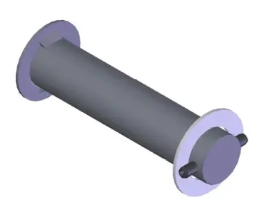 102-01 Sand Shoe Axle/Pin 1