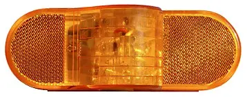 Stl75ambp Turn Light Amber 6" Oval Mid Turn Led 1