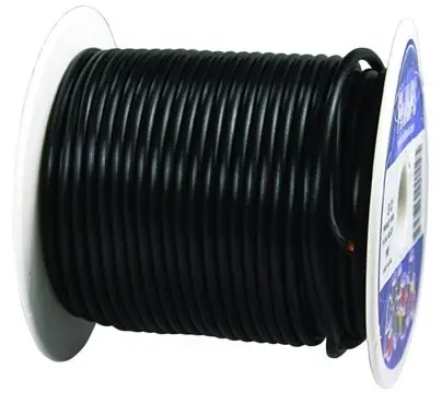 2-121 Wire 14Ga Black 100' 1