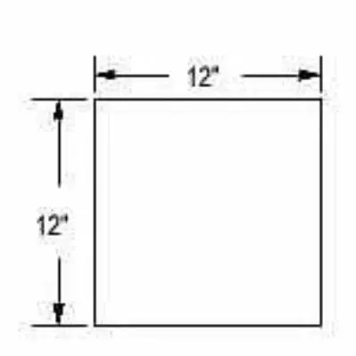 Rtdv1212w Patch 12X12 White 1