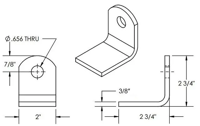 02-13A Landing Gear Brace 1