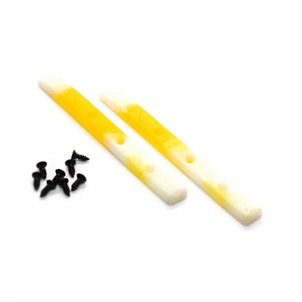 Yellow And White Fingerboard Boardrails 1