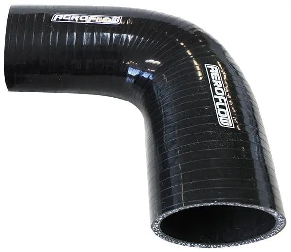 Gloss Black 90° Silicone Hose Reducer/Expander – 70Mm To 51Mm Id 1