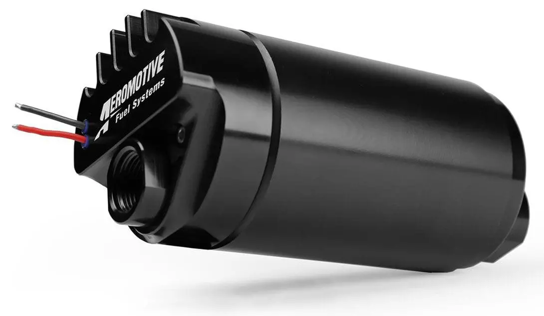 Brushless In-Line Fuel Eliminator Pump – Compact Round-Body Design 1