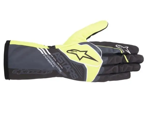 Alpinestars Race-Grade Driving Gloves — Black/Red, Size M (3552723-164-M) 1