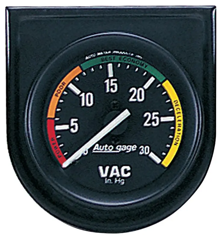 Autometer Au2337 Vacuum Gauge – 2-1/16" Series Analog Display 1