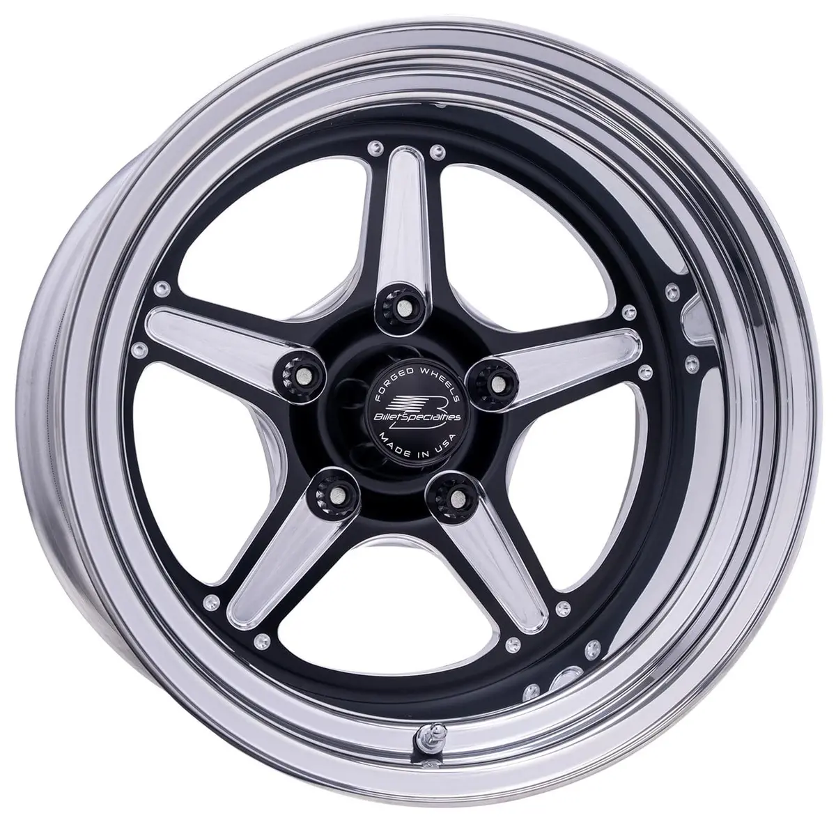 Billet Specialties Brs23510L6165 Street Lite Black Alloy Wheels 1