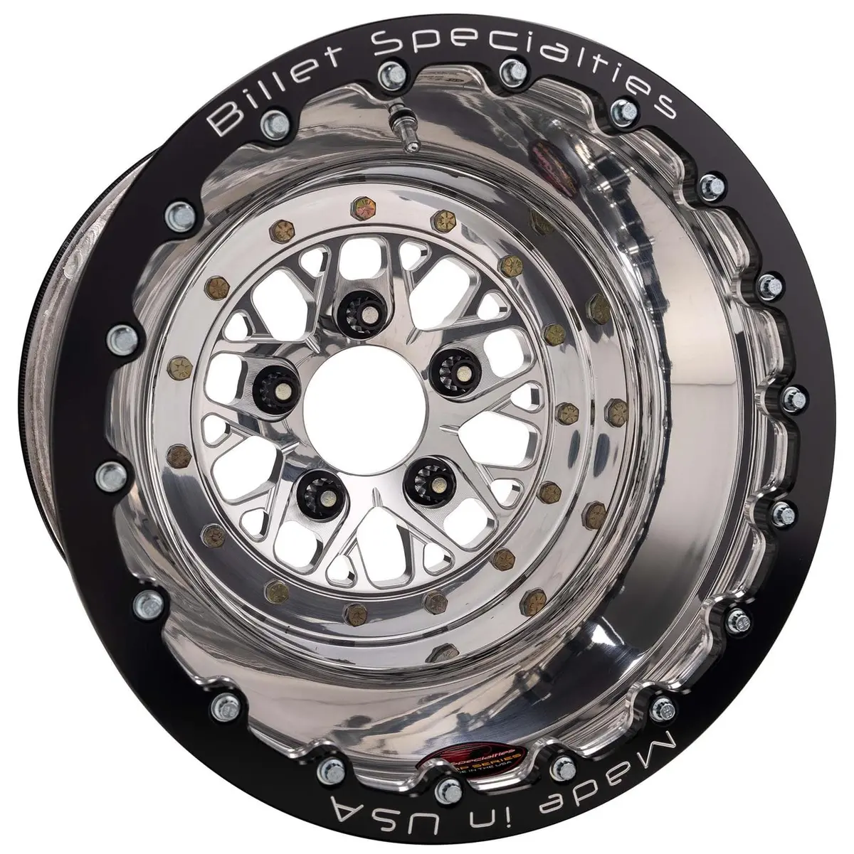 Billet Specialties Cdb085137335 Chrome-Dipped Billet Aluminum Wheel 1