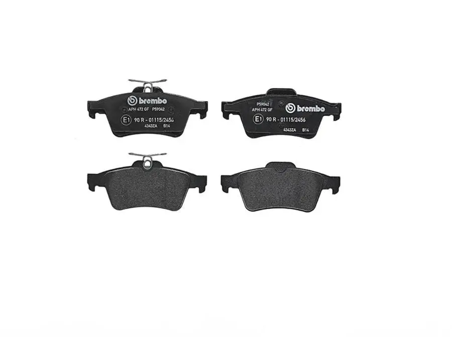 Brembo P59042 Low-Metallic Brake Pads – Front Or Rear Fit 1