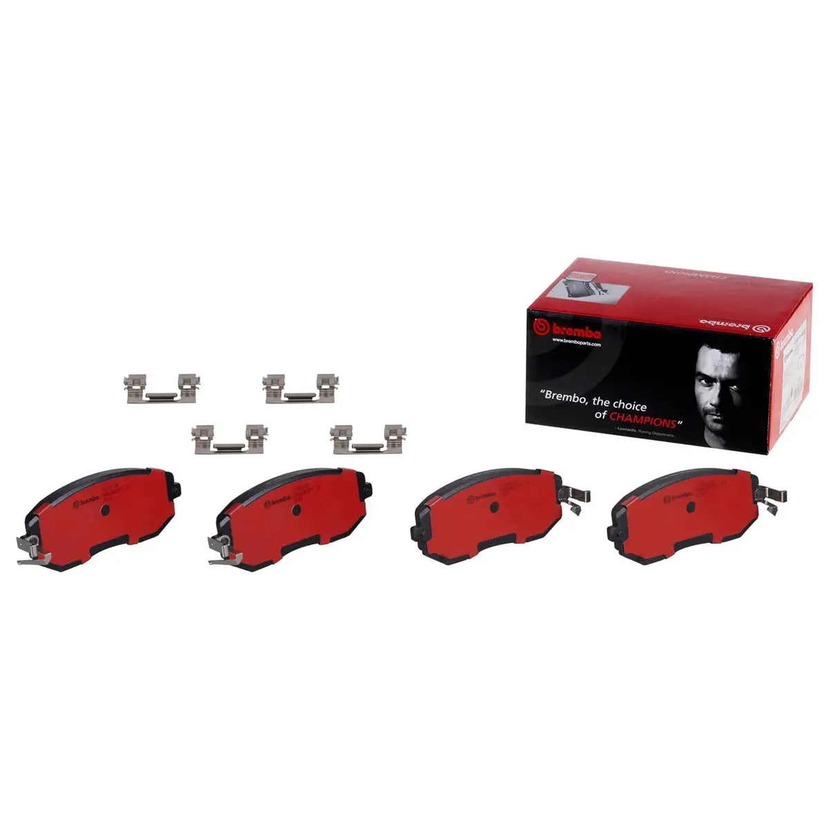 Brembo Nao Ceramic Brake Pads – Front Axle Fitment (P78021N) 1
