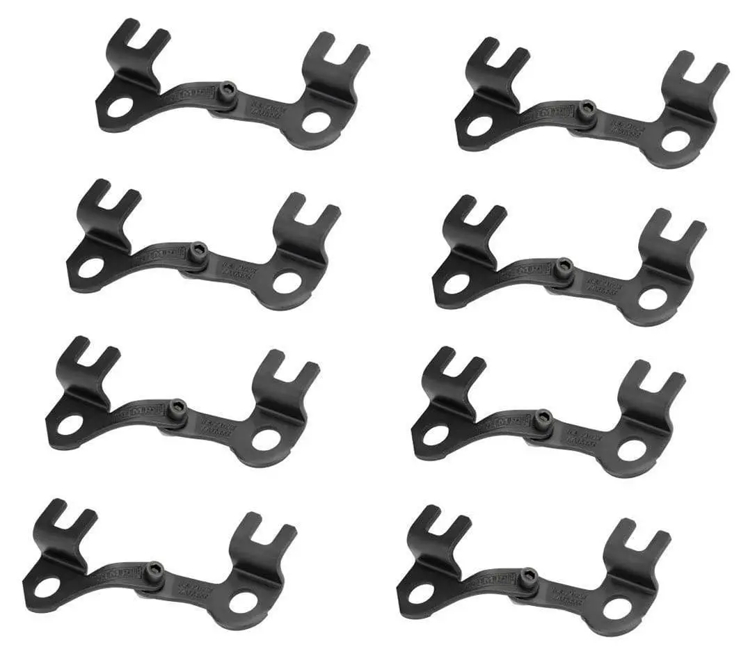 Raised Adjustable Pushrod Guide Plate Set – 3/8" Pushrod, 7/16" Stud 1