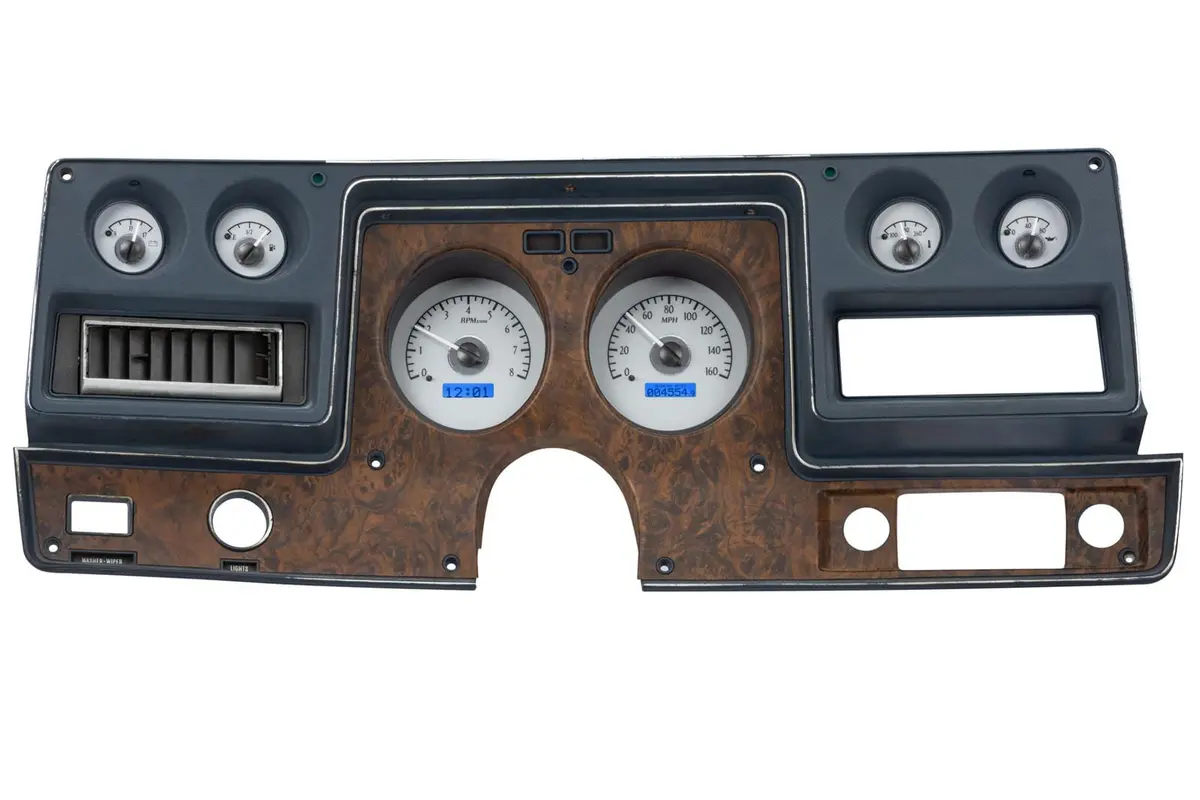 Dakota Digital Mhx-73C-Cvl-S-B Vhx Series Gauge Cluster For Classic Vehicles 2