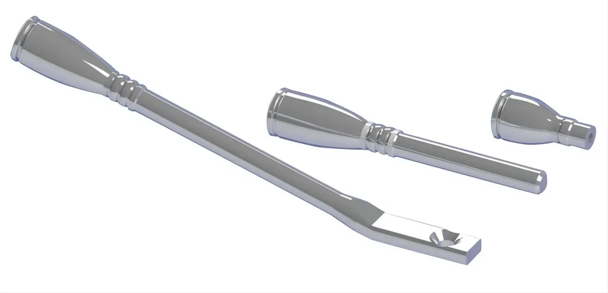 Flaming River Fr20121Bk Steering Column Dress-Up Kit 1