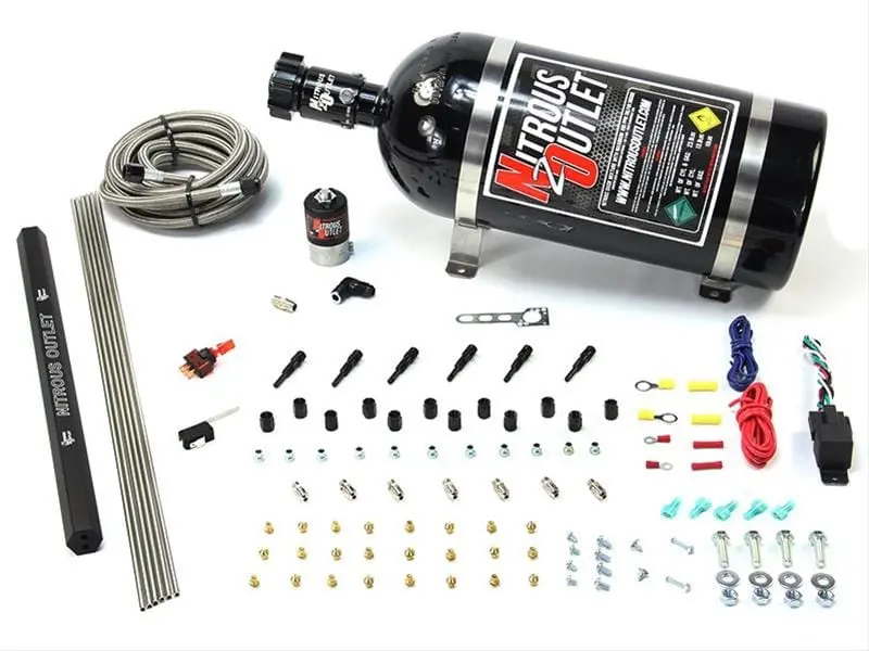 Nitrous Outlet E85-Compatible Nitrous System – 00-10475-E85-L-R-10 1