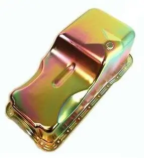 Zinc-Plated Steel Stock Oil Pan – Rpcr9532Z Replacement Pan 1