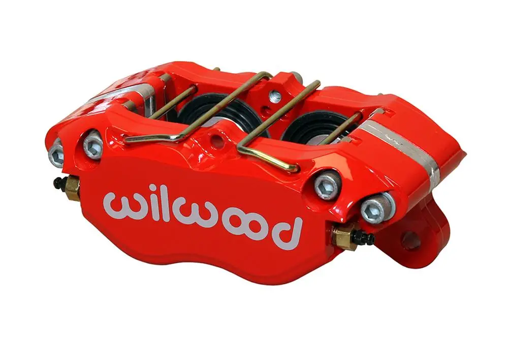 Wilwood Dynapro Lug-Mount Brake Calipers – Red-Anodized, High-Clamp Force 1