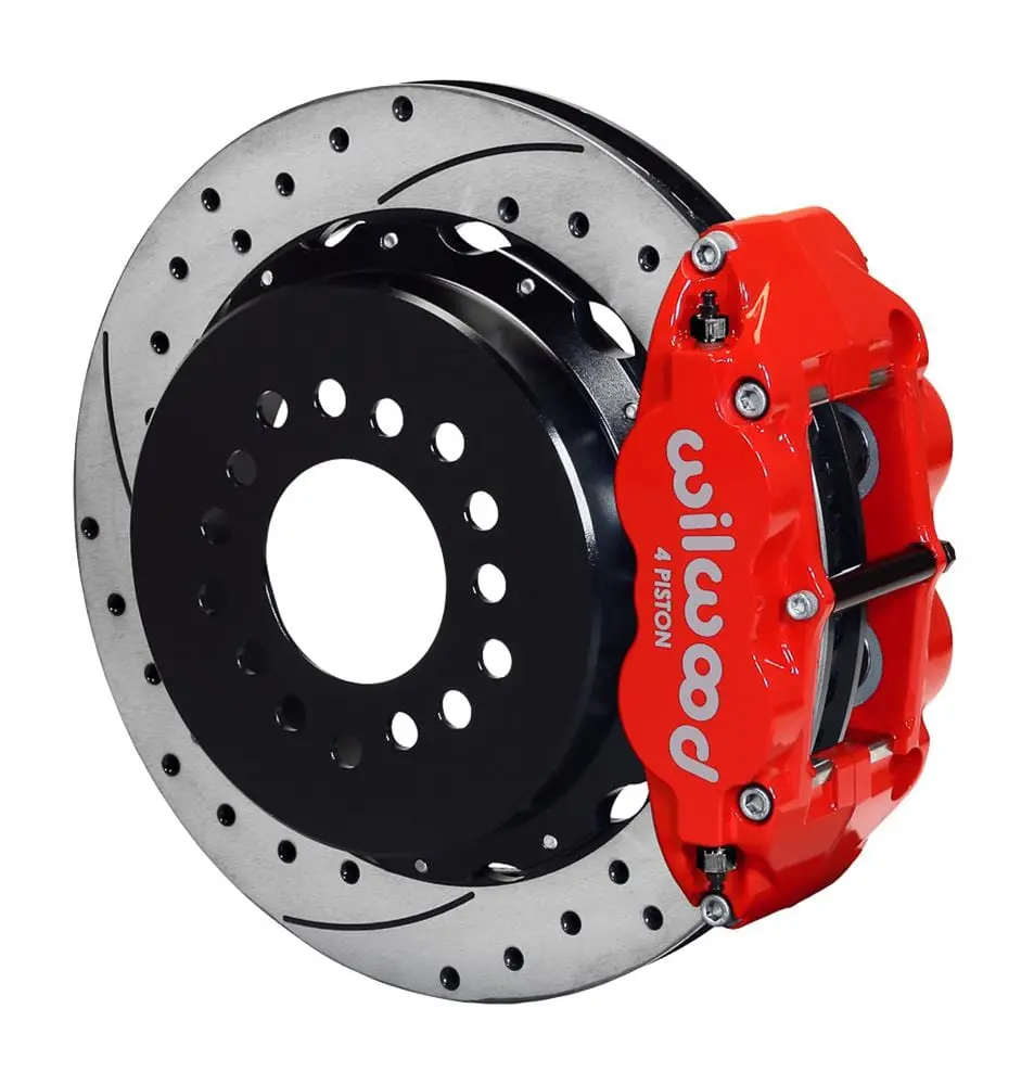 Wilwood Forged Narrow Superlite 4R Rear Big Brake Kit With Parking Brake – 140-9219-Dr 1