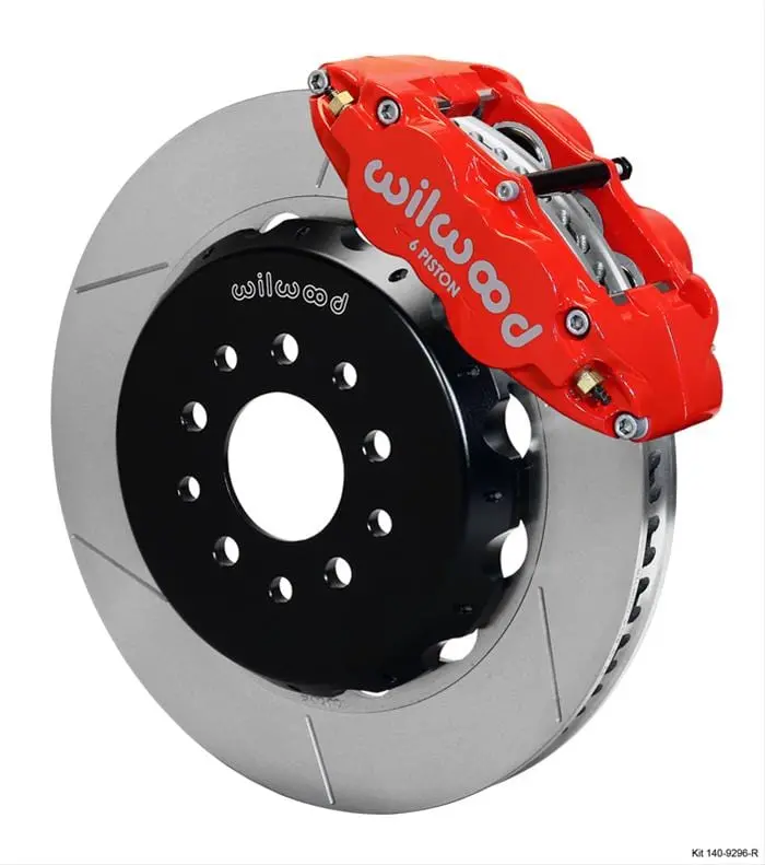 Wilwood Forged Narrow Superlite 6R Front Big Brake Kit – Lightweight, High-Performance Calipers (140-9296-R) 1